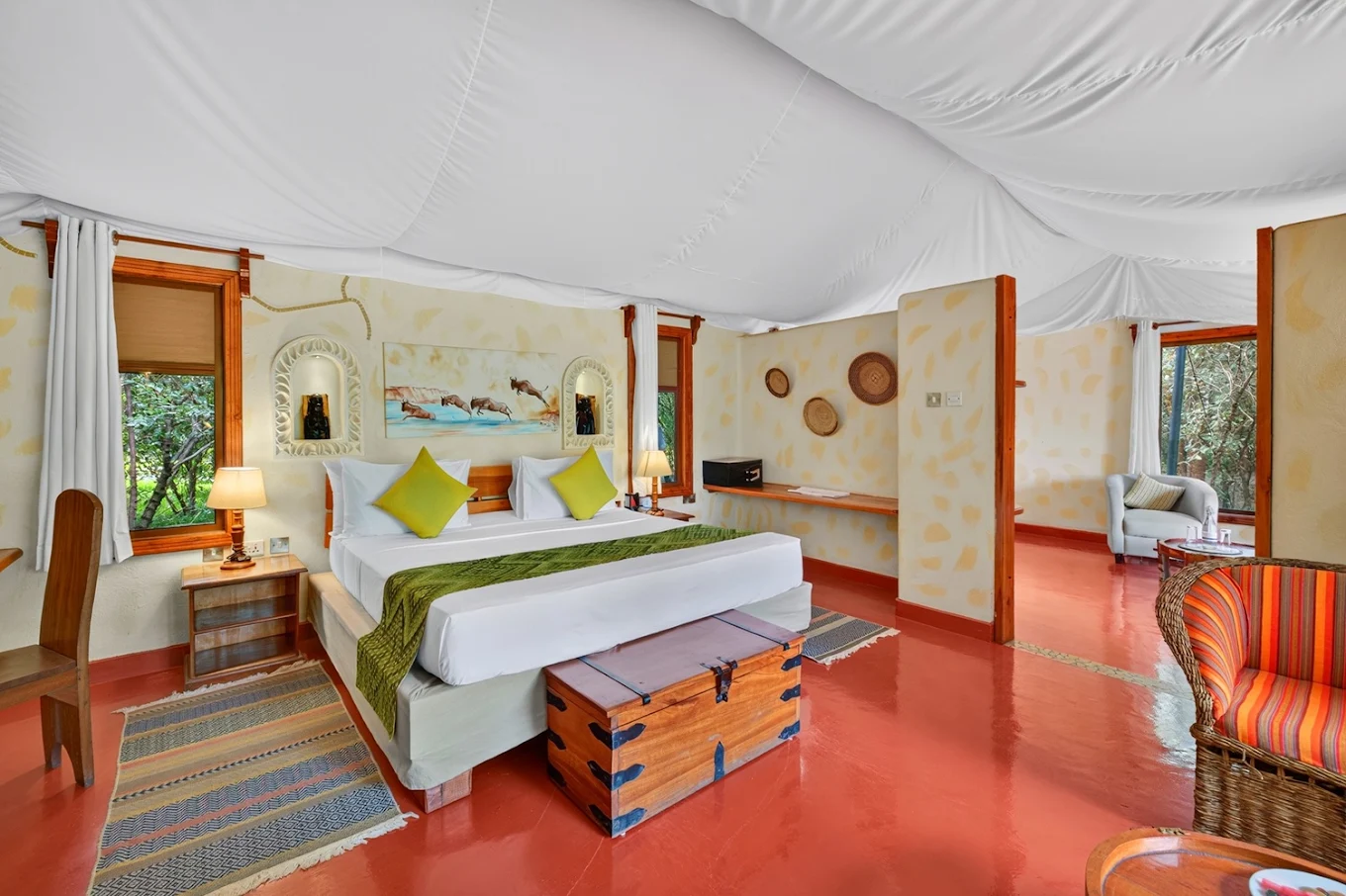CLUB SAVANNA TENTS SINGLE ROOM